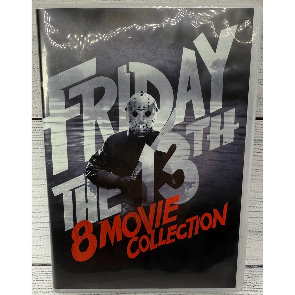 Friday‎ the 13th 8 Movie Collection DVD Horror Jason Voorhees Paramount